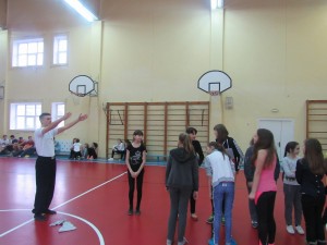 Школа, заняття з самозахисту 21.10.2015